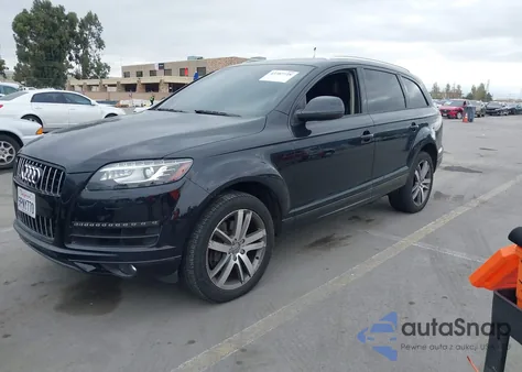 2013 Audi Q7 3.0T Premium from USA, damaged, VIN WA1LGAFE1DD006092